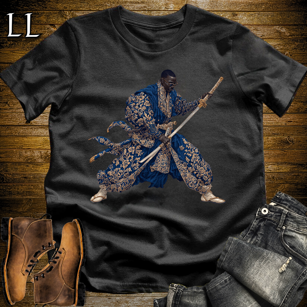 African Royal Gold Samurai King - Black