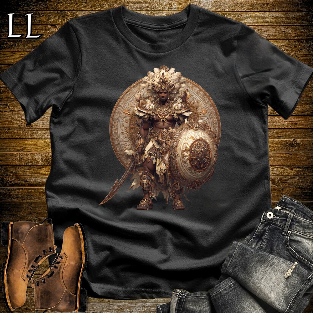 African Warrior King - Black
