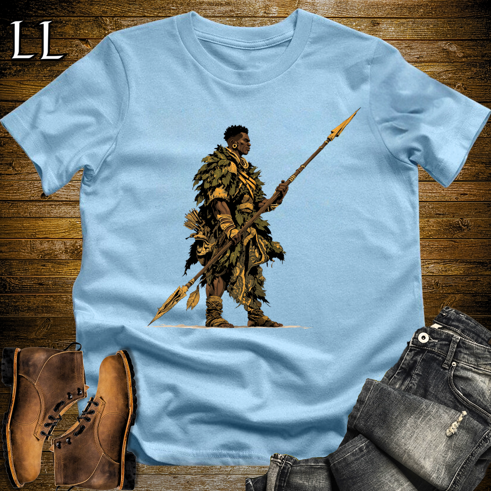 African Spear Hunter - Light Blue