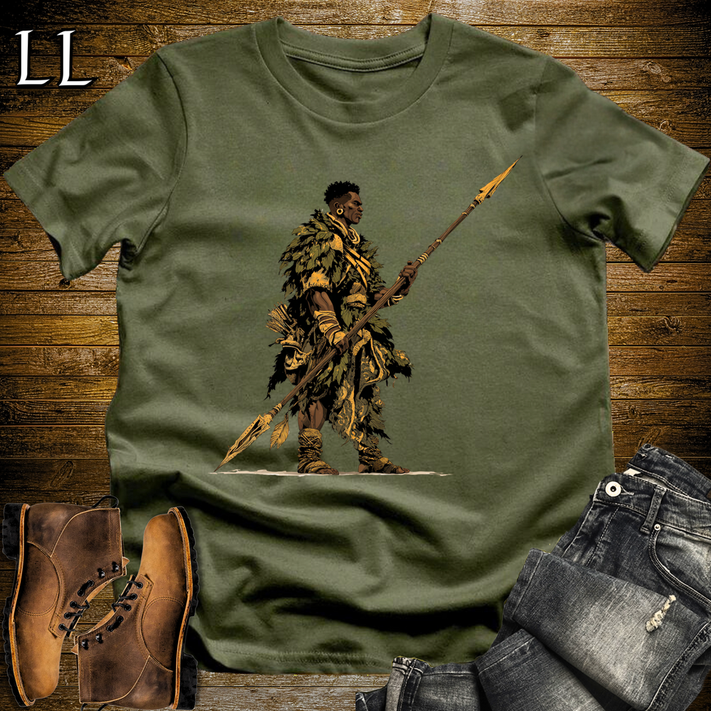 African Spear Hunter - Military Green