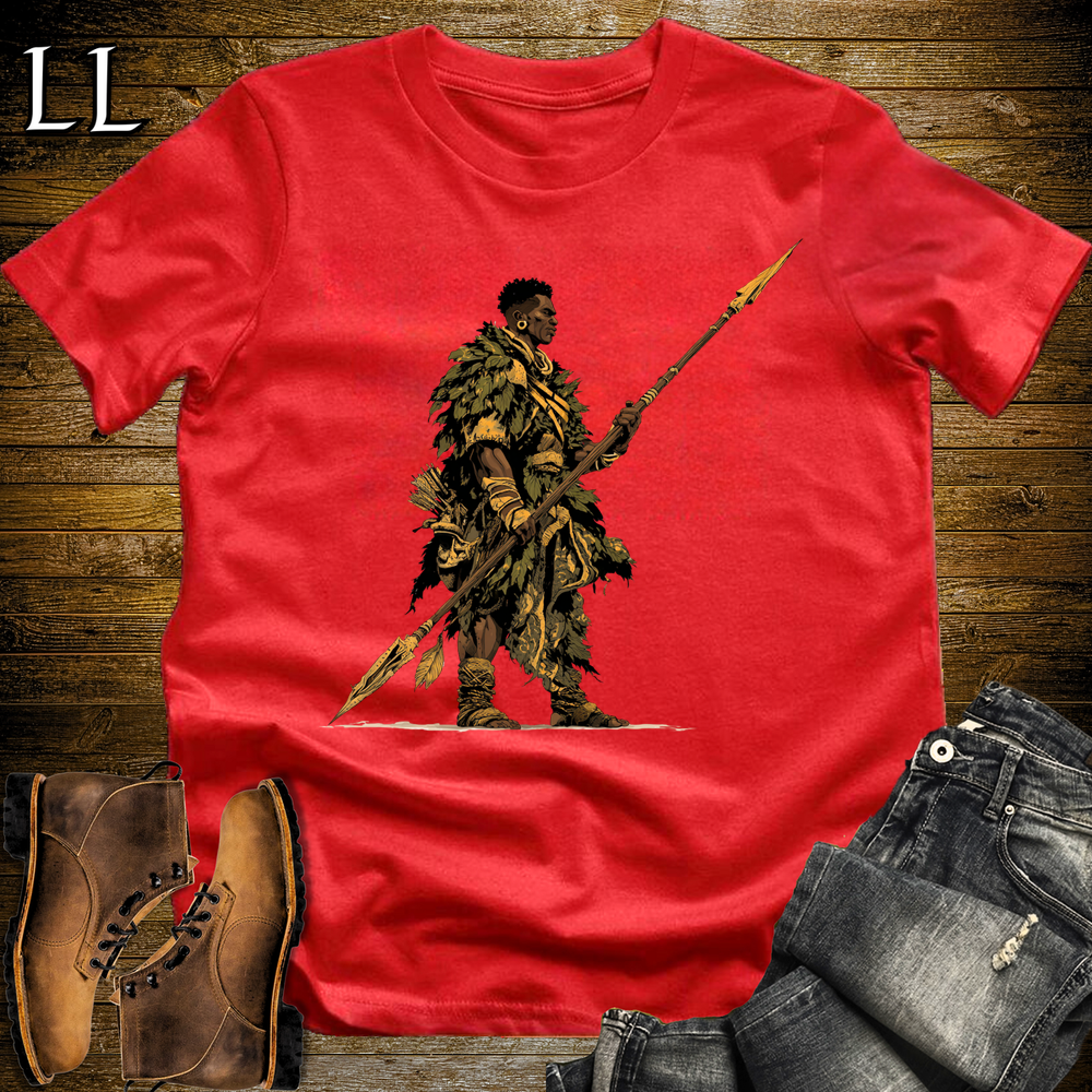 African Spear Hunter - Red