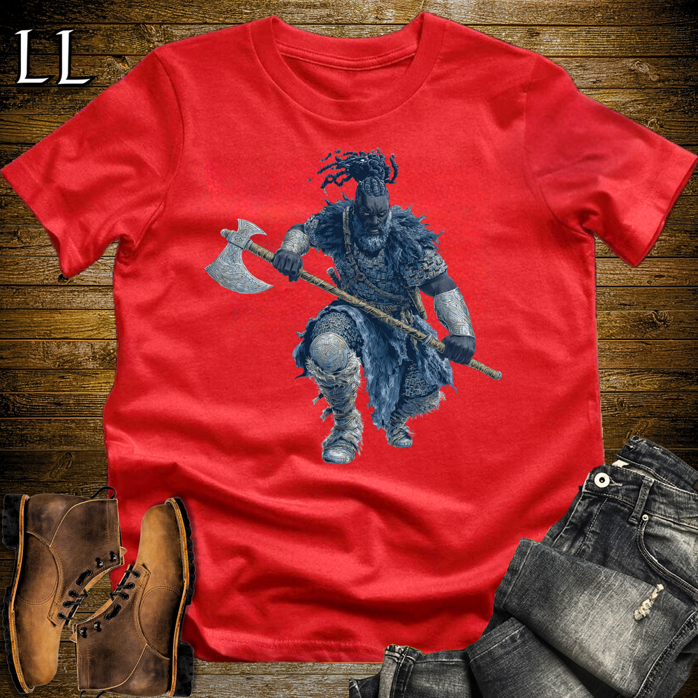 African Blue Viking King - Red