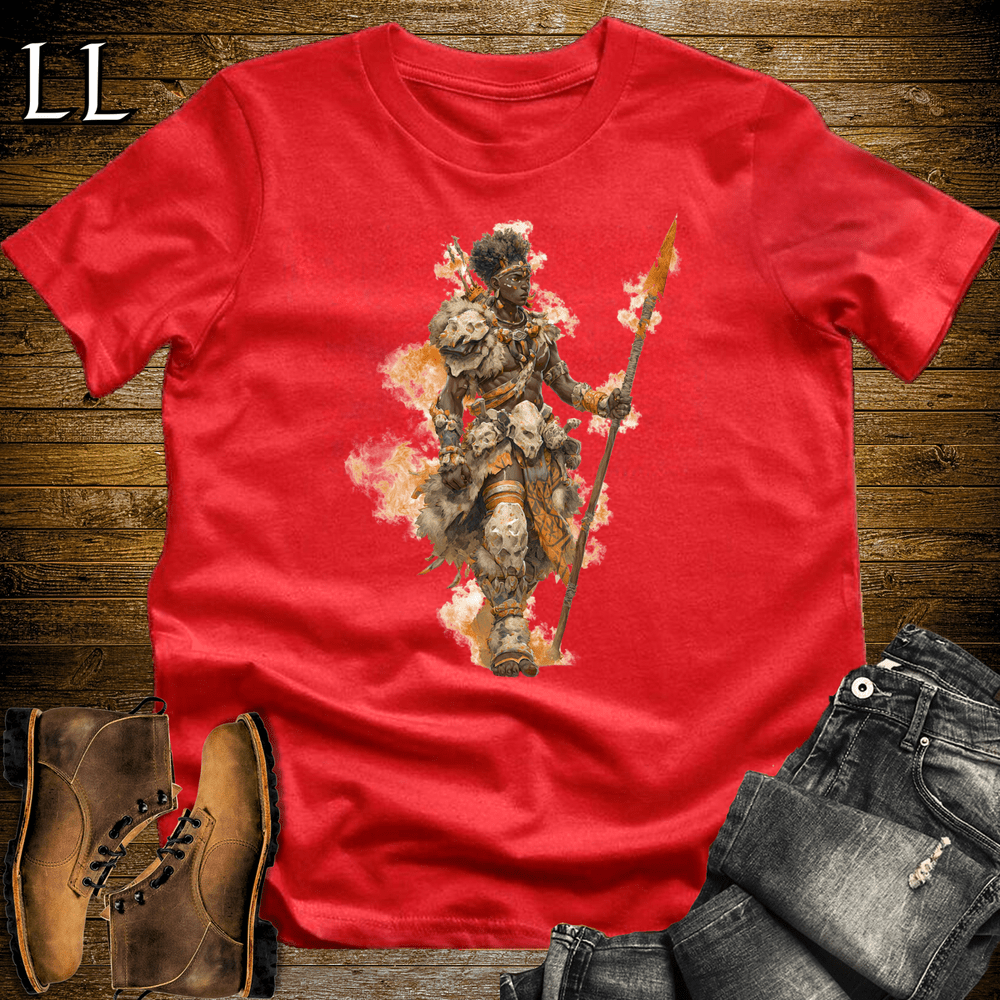 African Flame Spear - Red - LegacyLayers