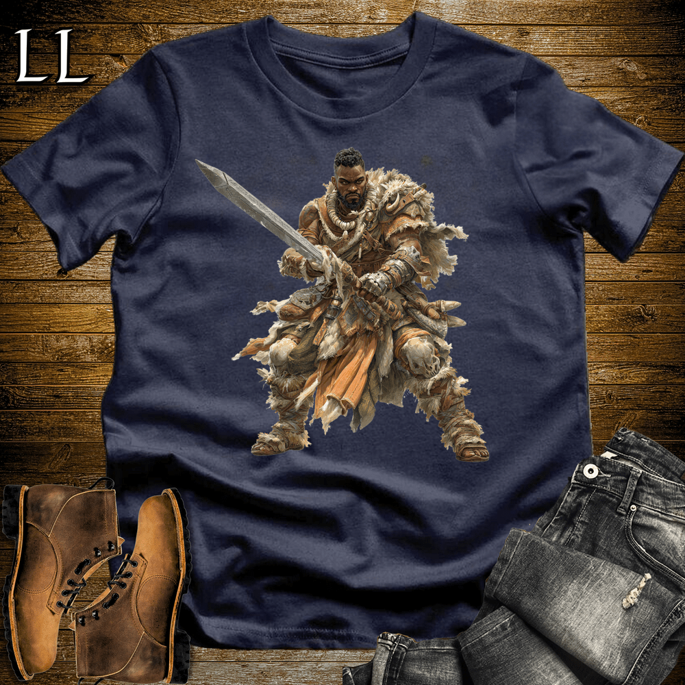 African Swordmaster - Navy - LegacyLayers