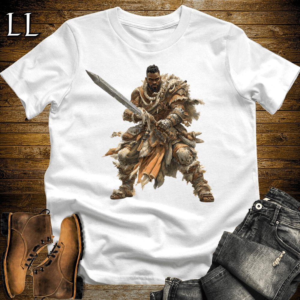 African Swordmaster - White - LegacyLayers