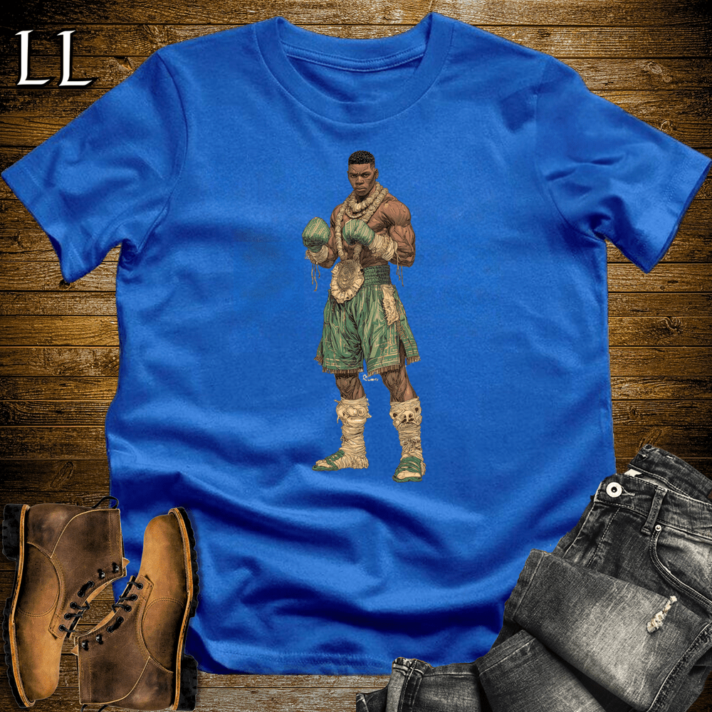 African Tribal Boxing King - Royal - LegacyLayers