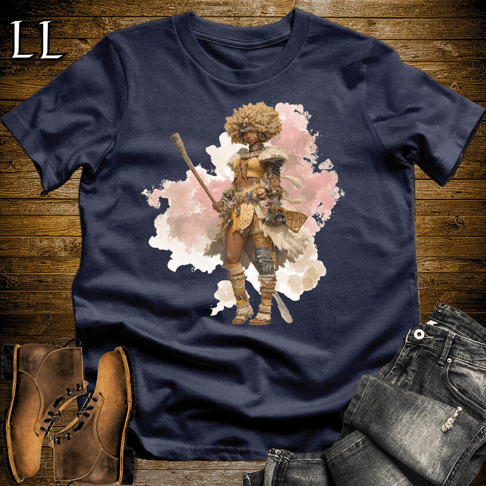 African Tribal Queen - Navy - LegacyLayers