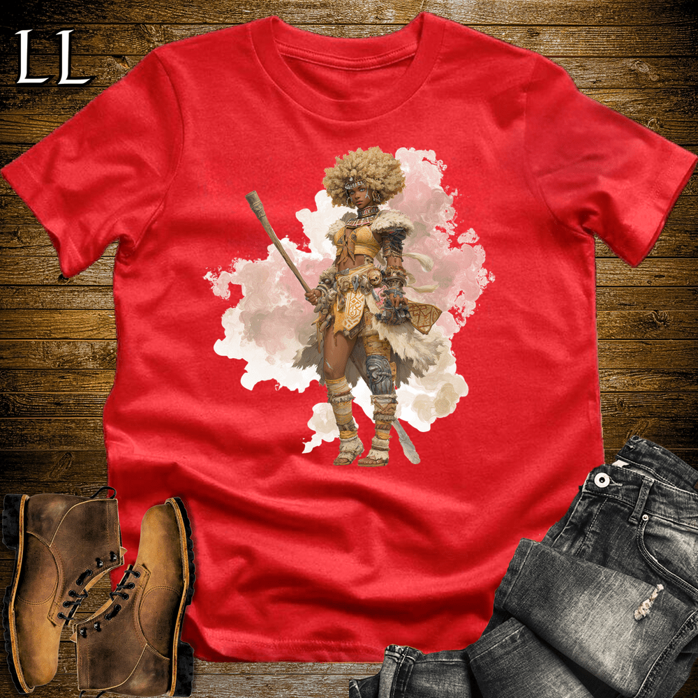 African Tribal Queen - Red - LegacyLayers