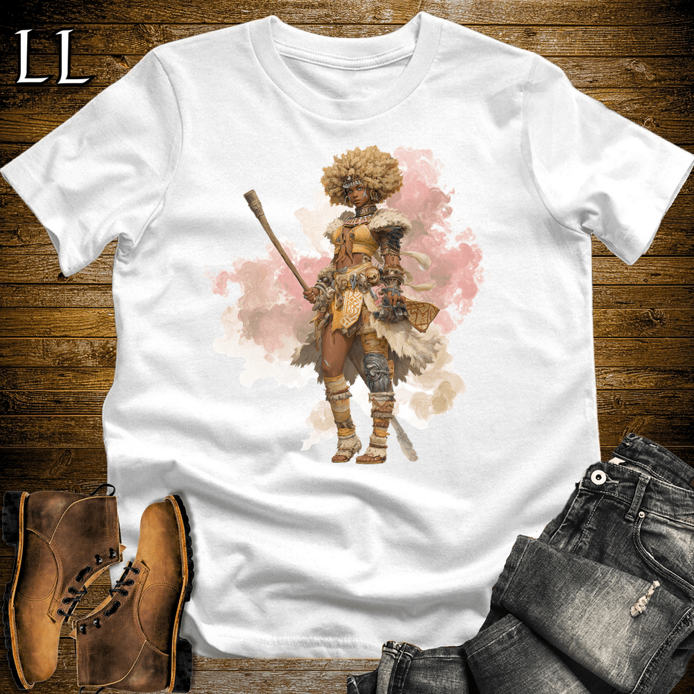 African Tribal Queen - White - LegacyLayers