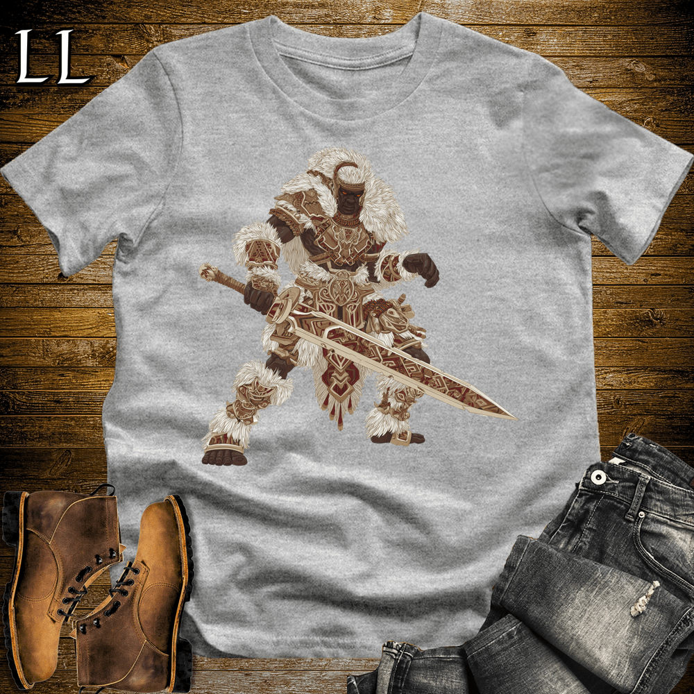 African Tribal Sword King - Sport Grey - LegacyLayers