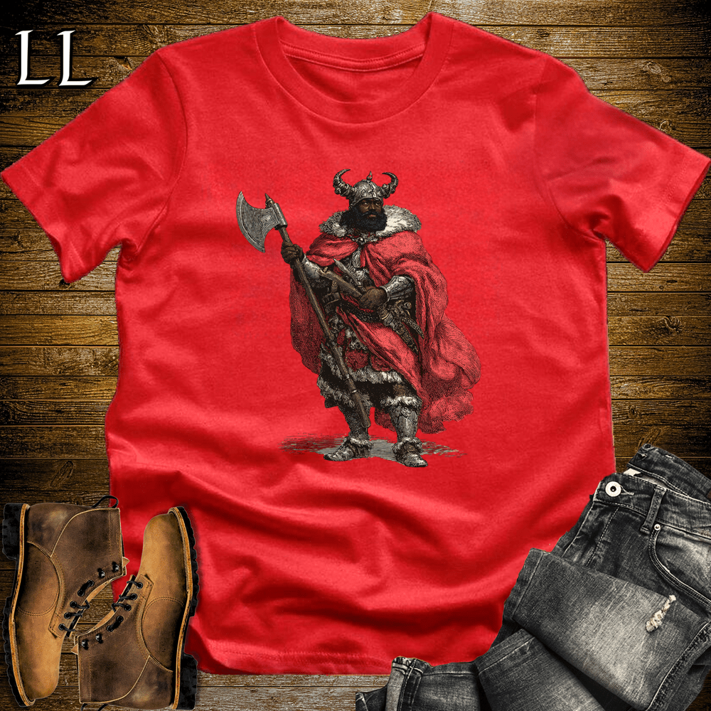 African Viking King - Red - LegacyLayers