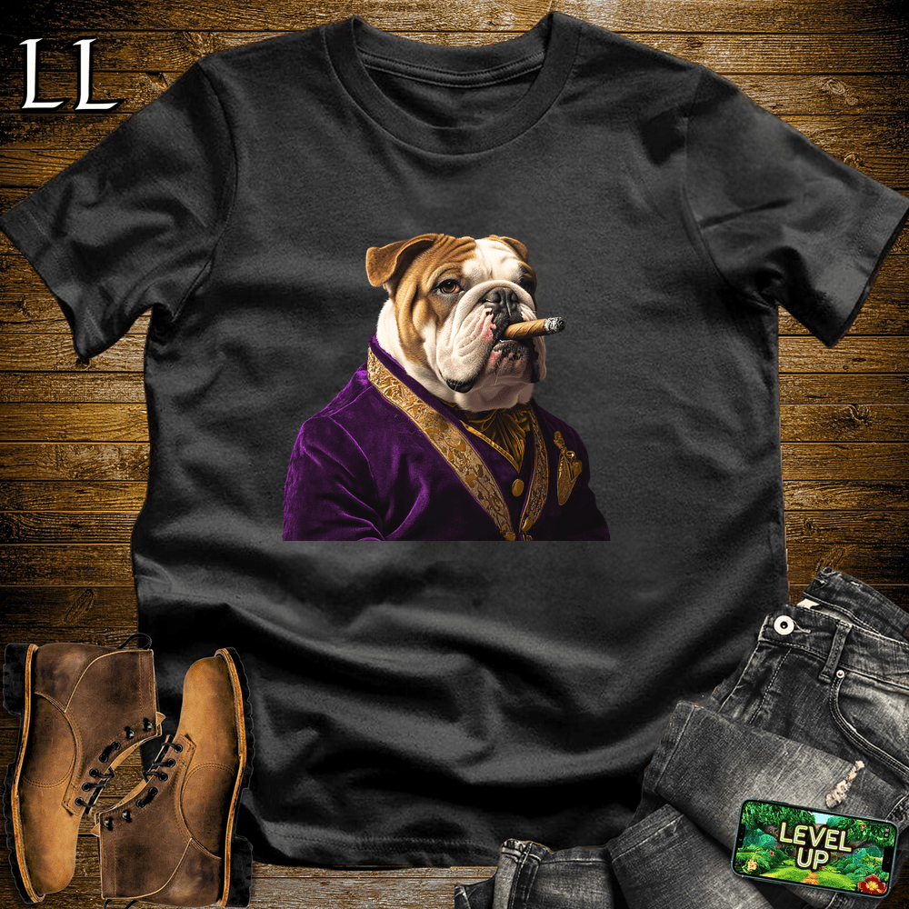 Cigar English Bulldog - Black - LegacyLayers