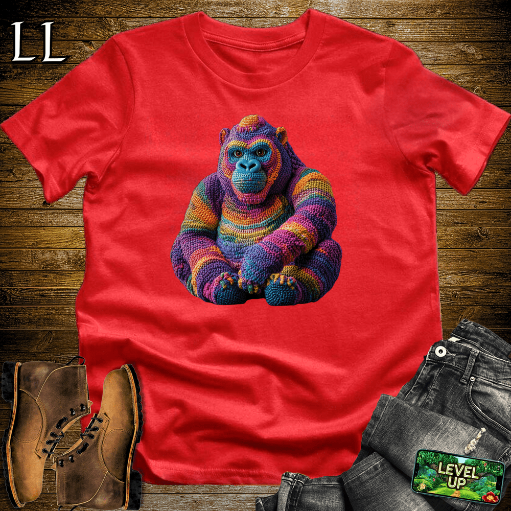 Crochet Gorilla - Red - LegacyLayers