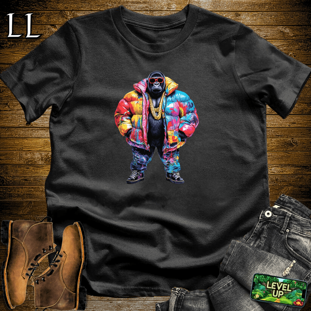 Graffiti Jacket Gorilla - Black - LegacyLayers