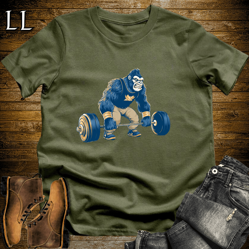 Gym Beast Deadlift Navy Gorilla - Military Green - LegacyLayers