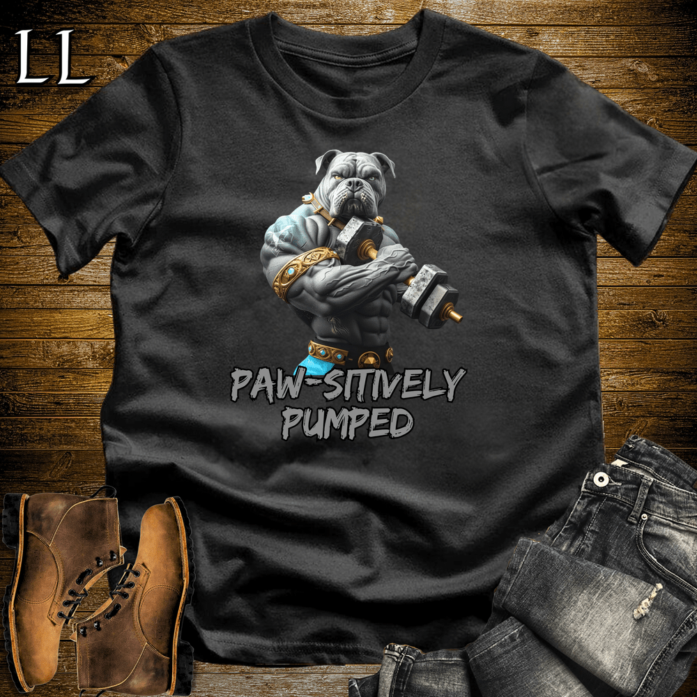 Gym Beast Pawsitively Pumped - Black - LegacyLayers