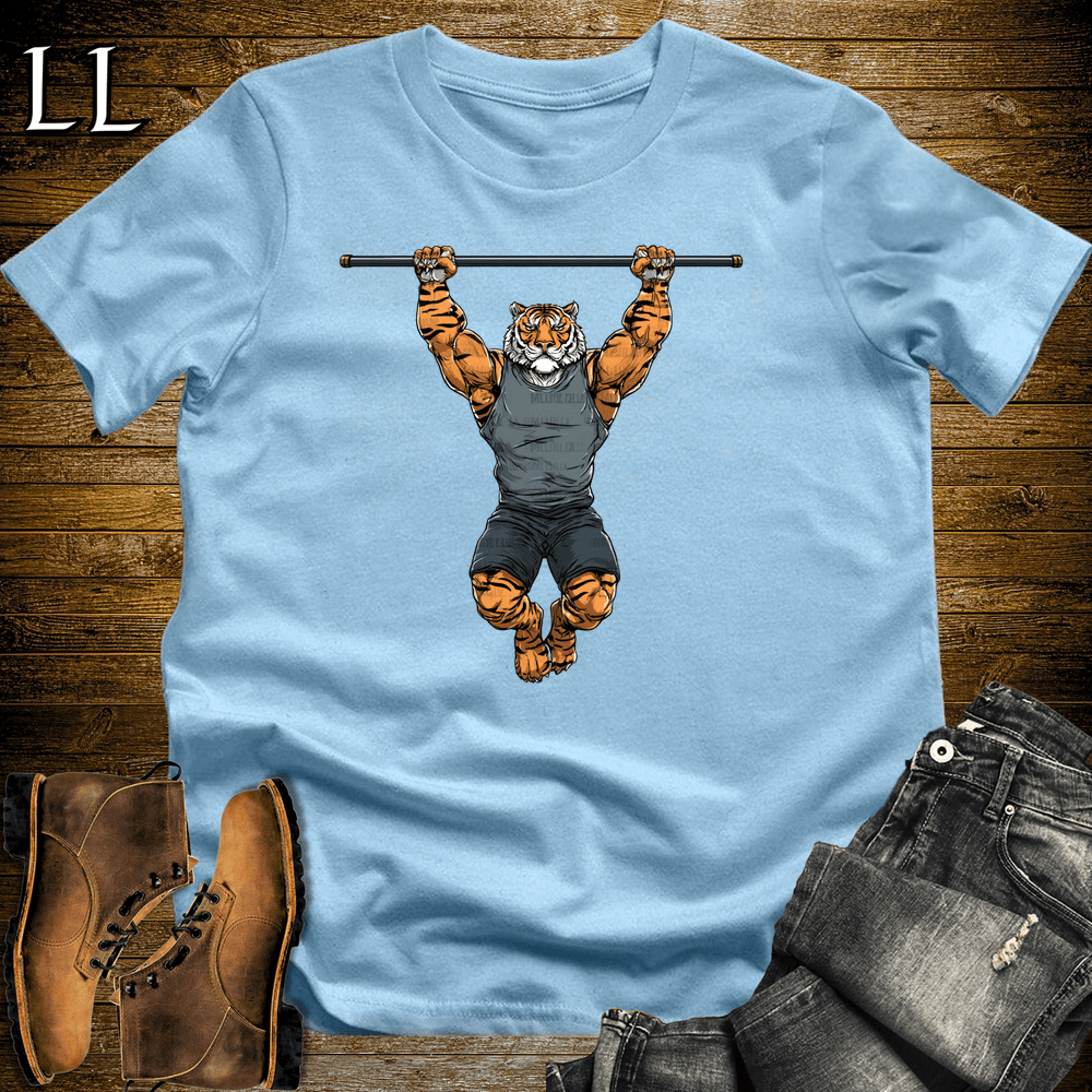 Gym Beast Pull Up Bengal Tiger - Light Blue - LegacyLayers