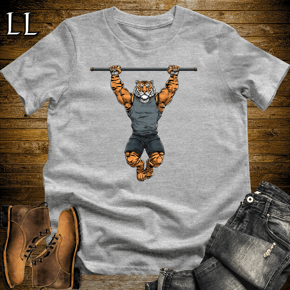 Gym Beast Pull Up Bengal Tiger - Sport Grey - LegacyLayers
