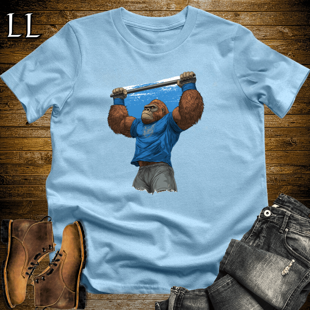 Gym Beast Pullup Blue Gorilla - Light Blue - LegacyLayers
