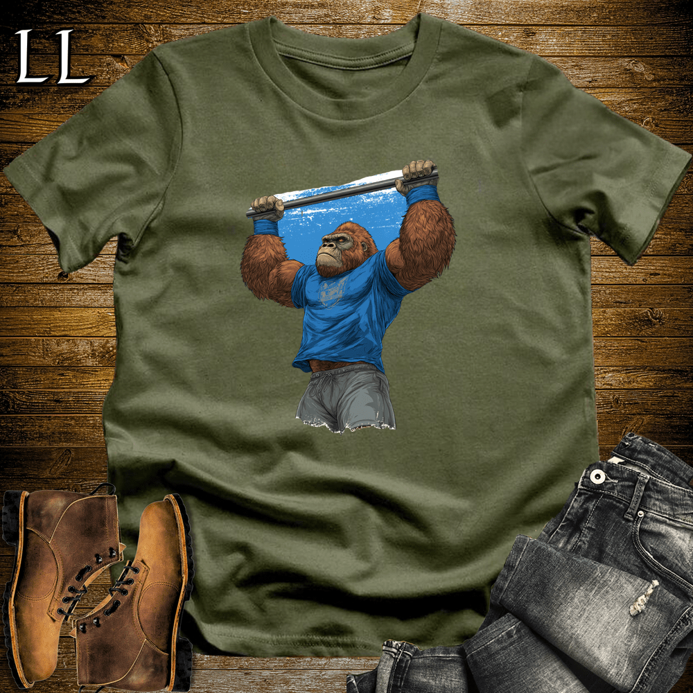 Gym Beast Pullup Blue Gorilla - Military Green - LegacyLayers