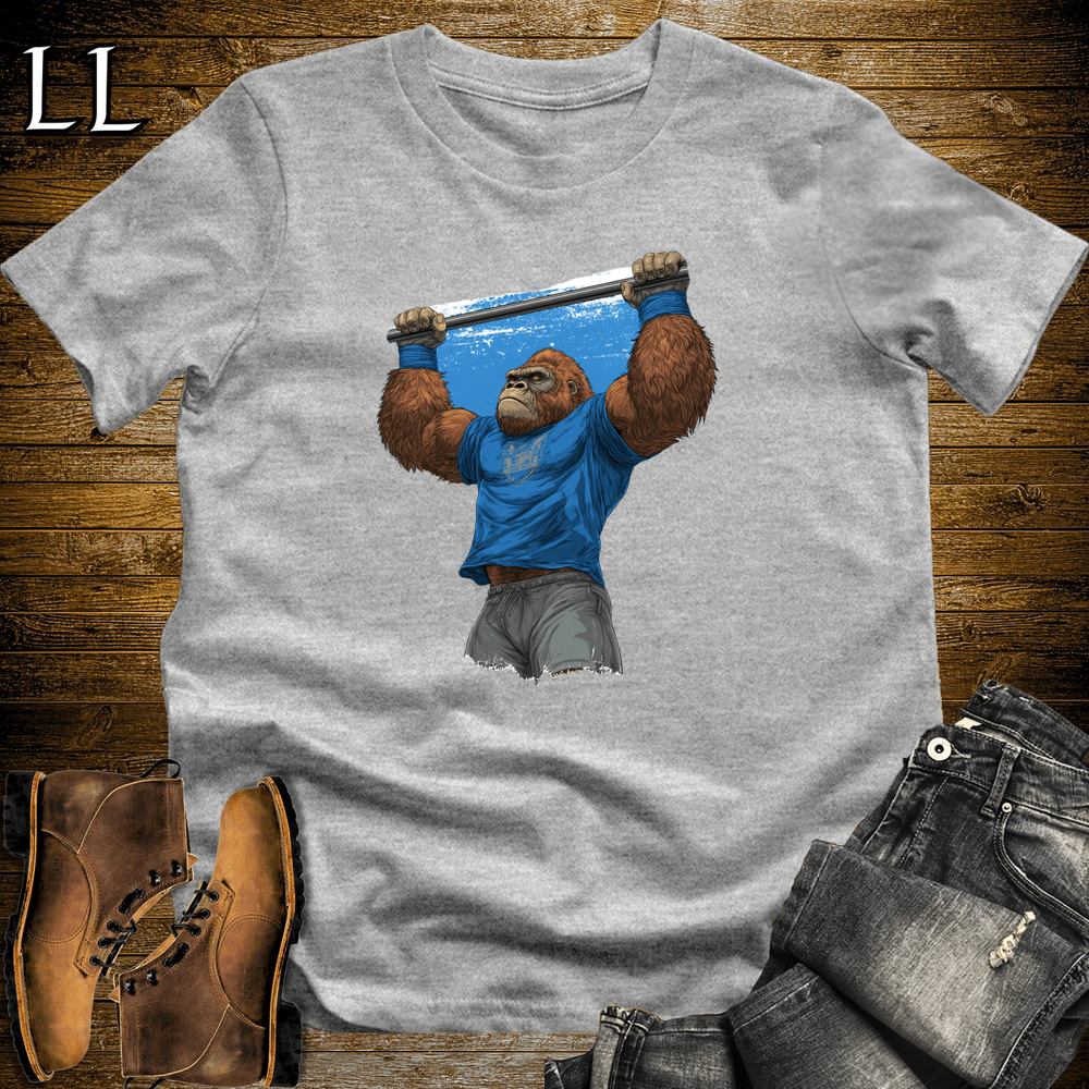 Gym Beast Pullup Blue Gorilla - Sport Grey - LegacyLayers