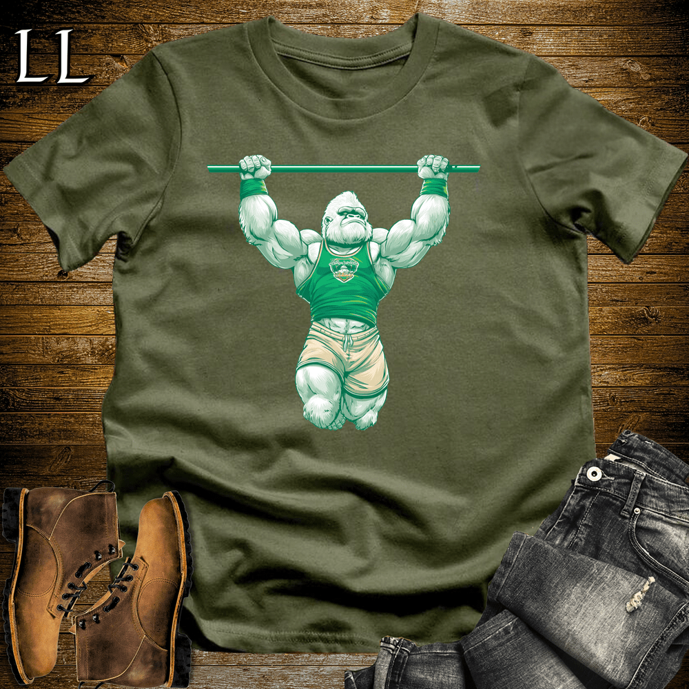 Gym Beast Pullup Green Gorilla - Military Green - LegacyLayers
