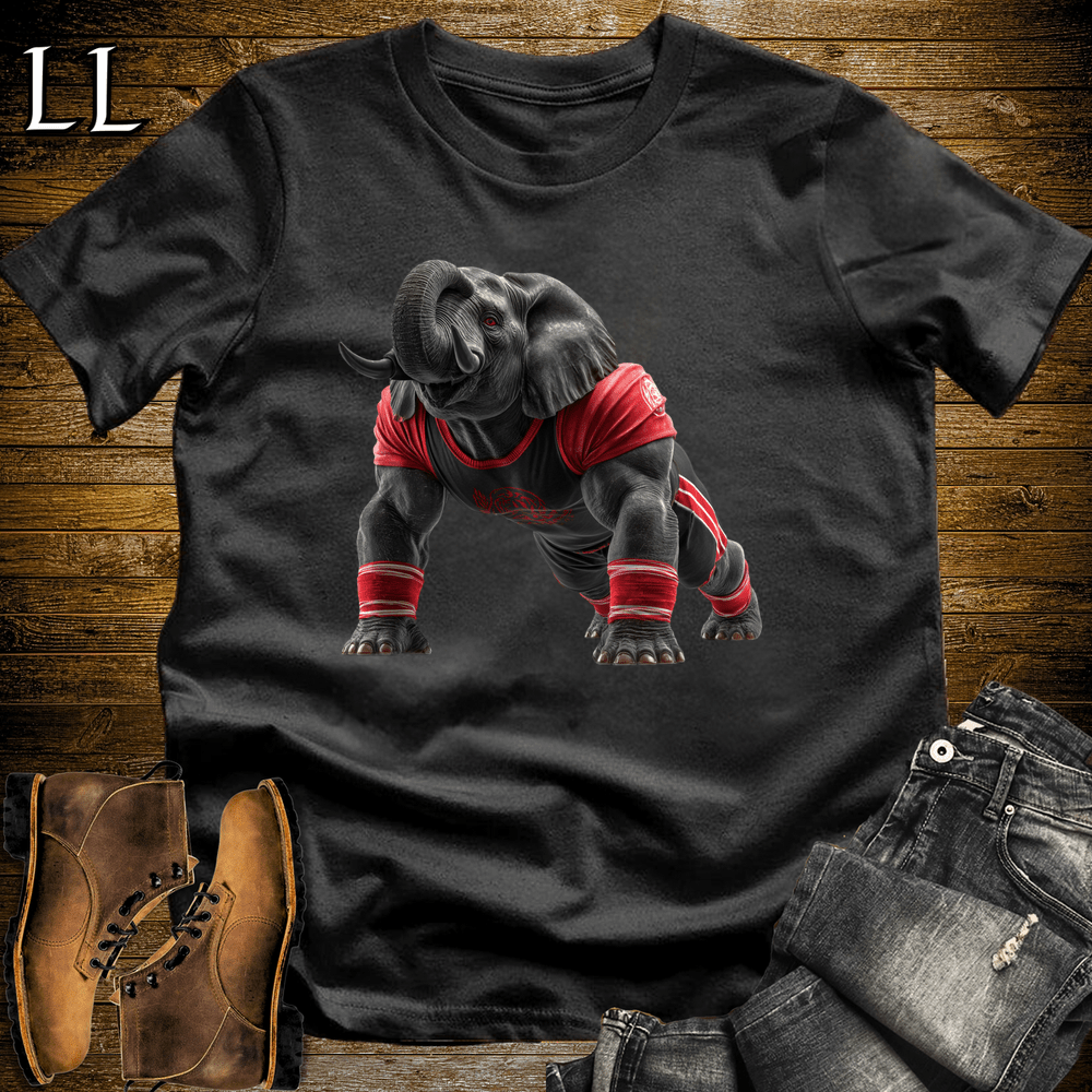 Gym Beast Pushup Red Elephant - Black - LegacyLayers