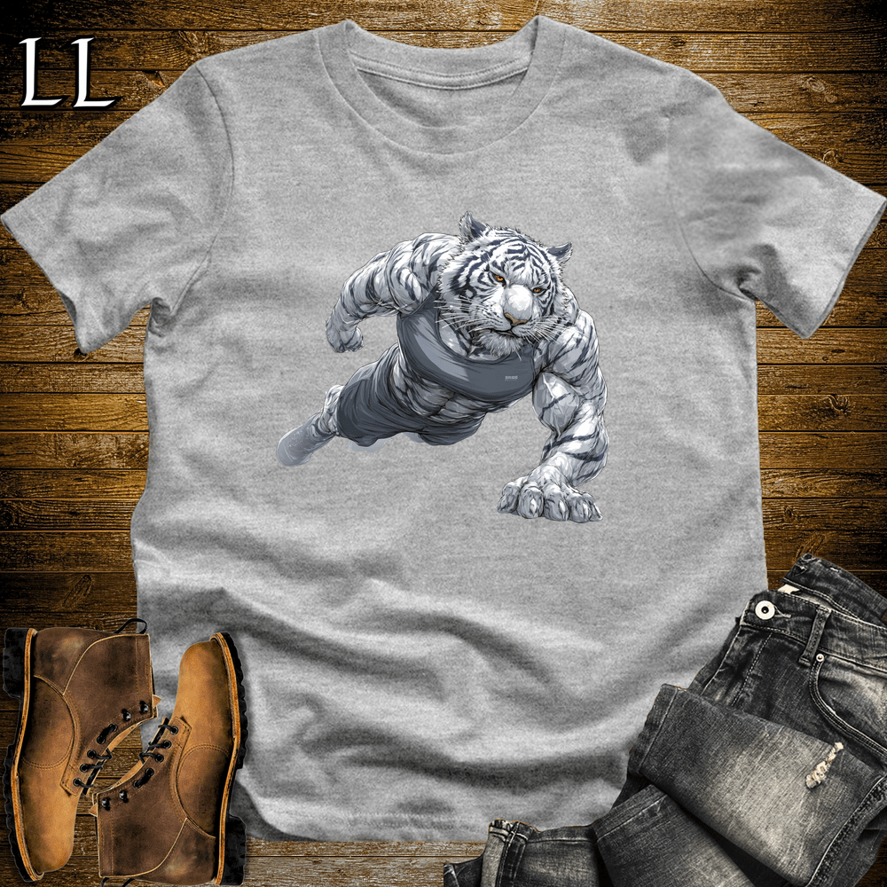Gym Beast Pushup Siberian Tiger - Sport Grey - LegacyLayers