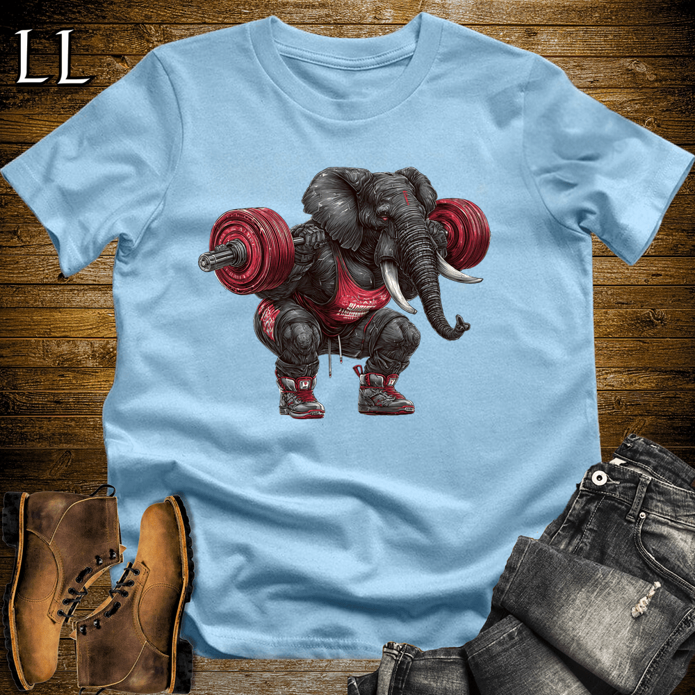 Gym Beast Squat Black Elephant - Light Blue - LegacyLayers
