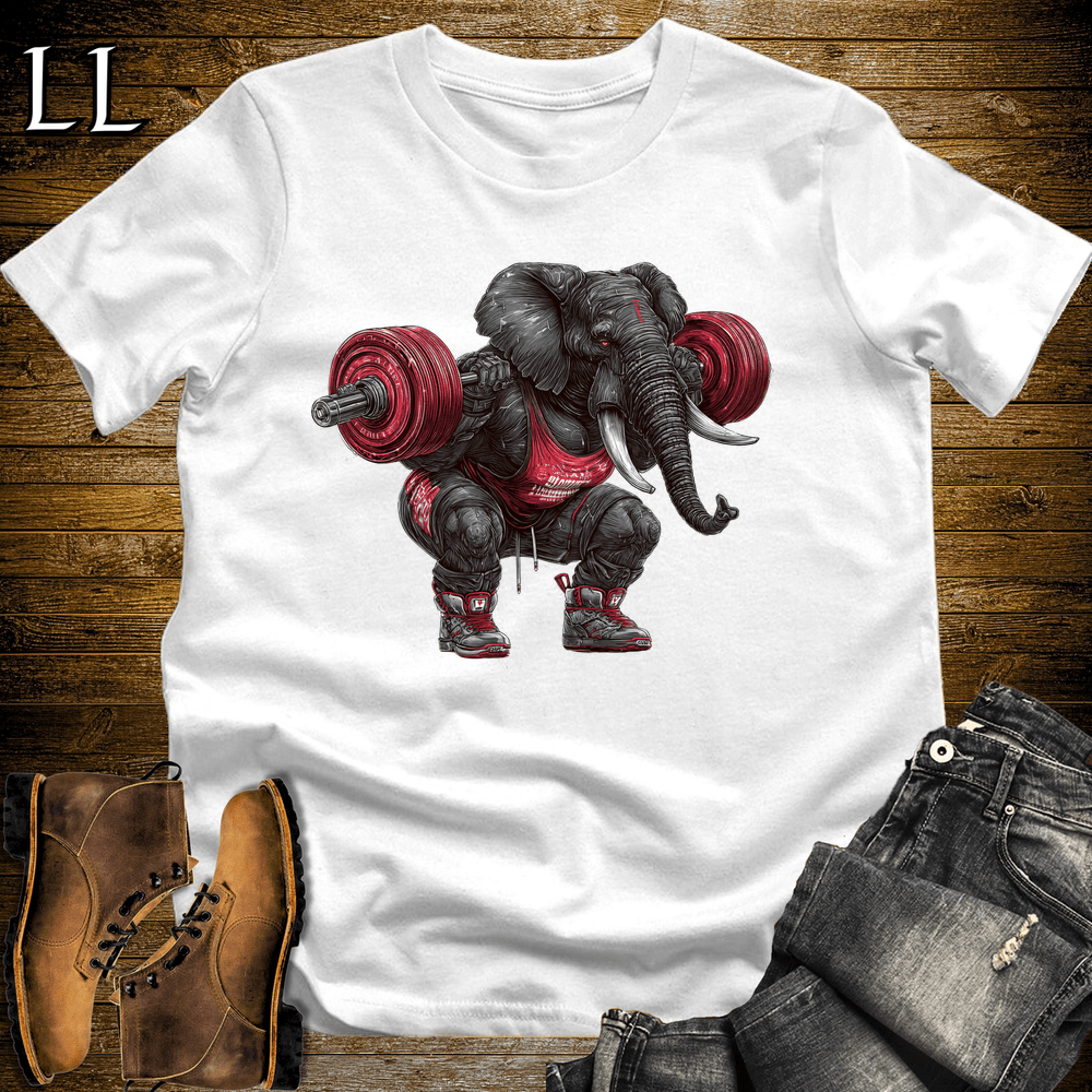 Gym Beast Squat Black Elephant - White - LegacyLayers