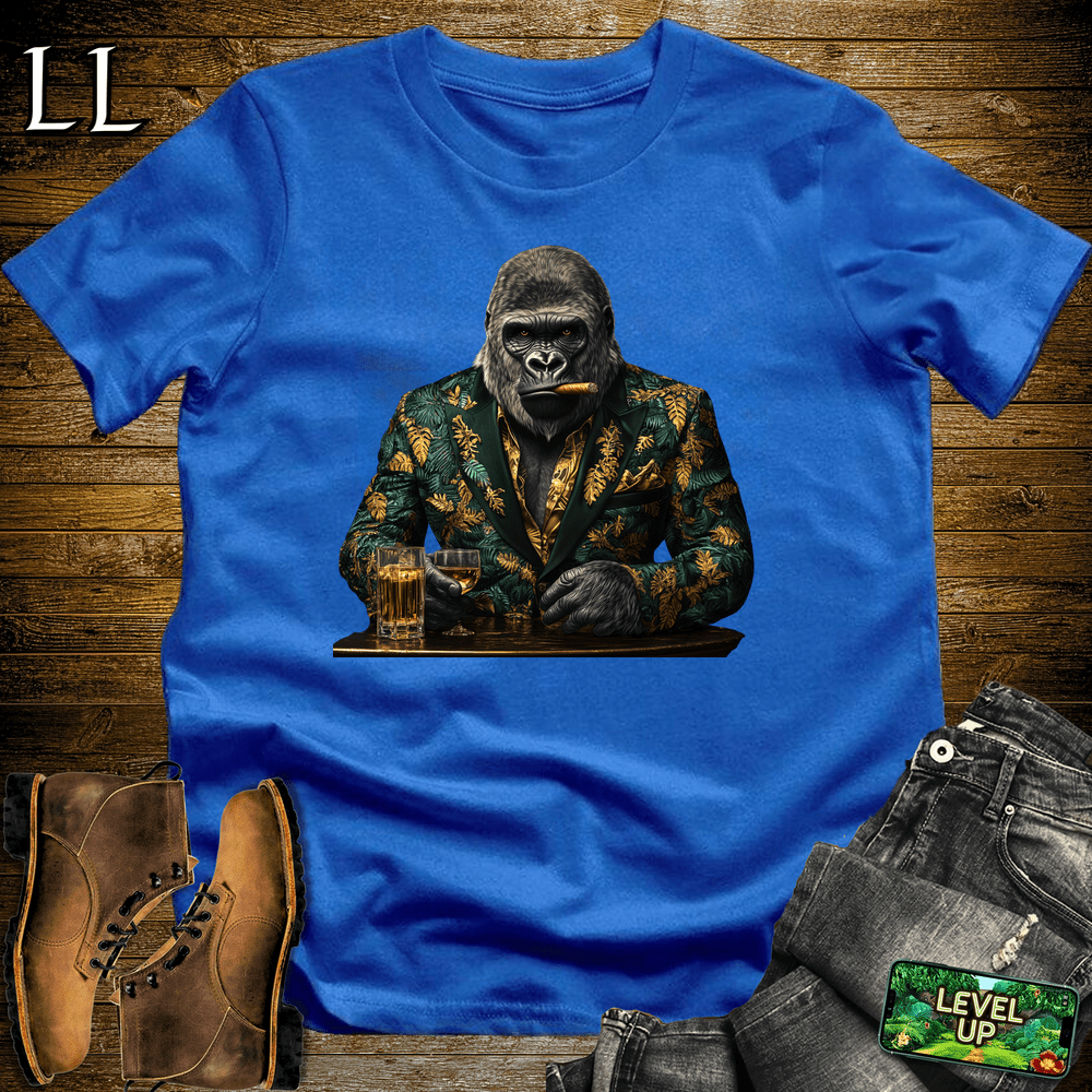 Jungle Suit Cigar Gorilla - Royal - LegacyLayers
