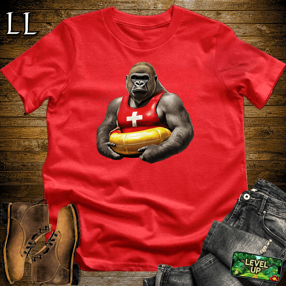 Lifeguard Gorilla - Red - LegacyLayers