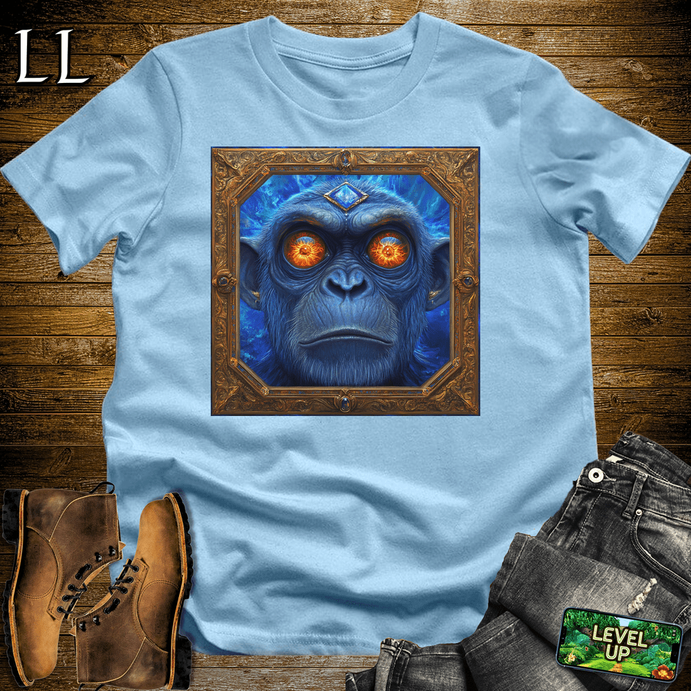 Ocean Gorilla God - Light Blue - LegacyLayers