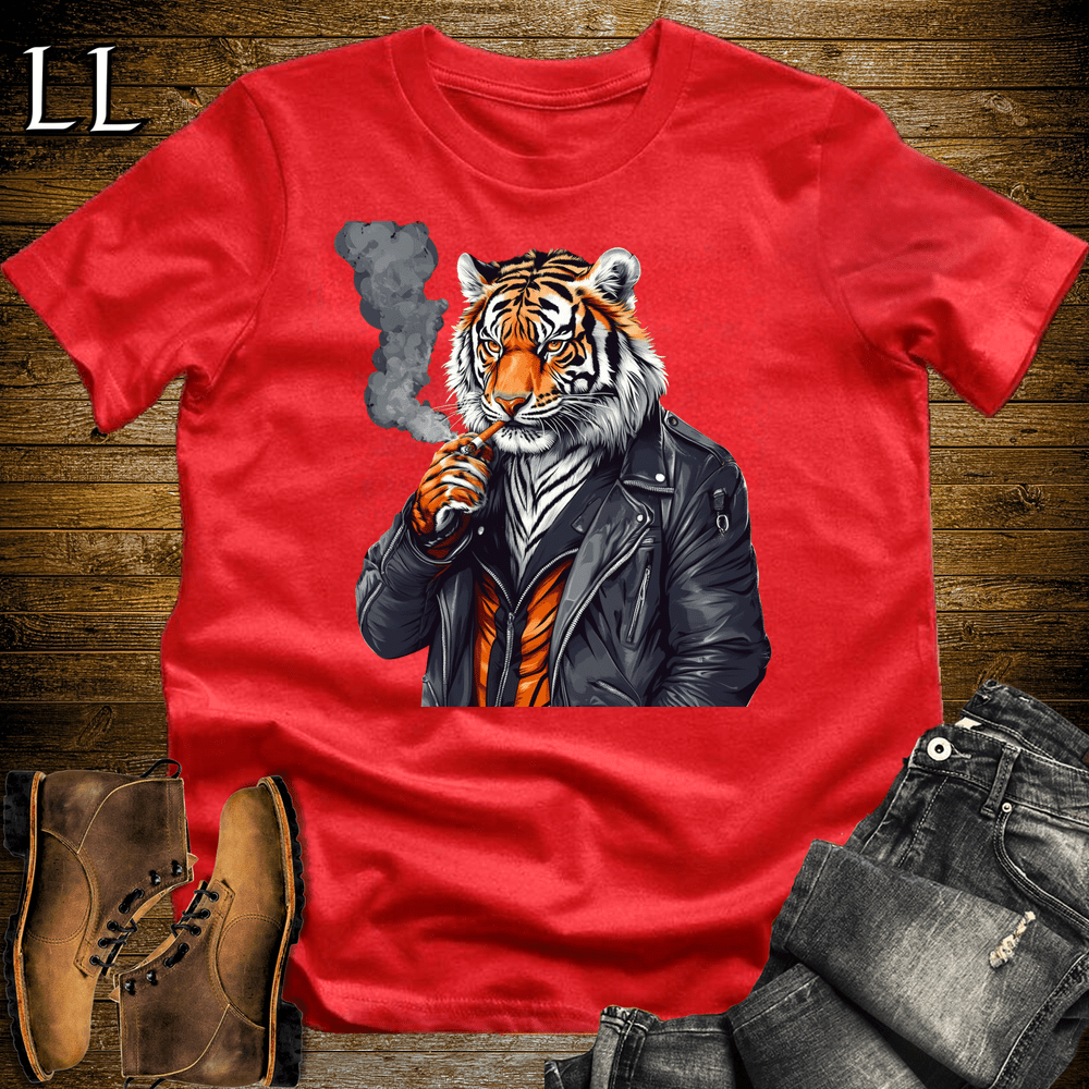 Party Animal Cig Tiger - Red - LegacyLayers