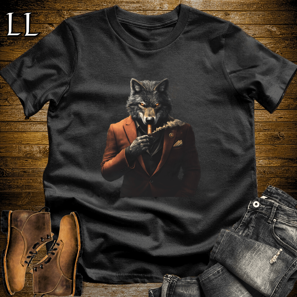 Party Animal Cigar Wolf - Black - LegacyLayers