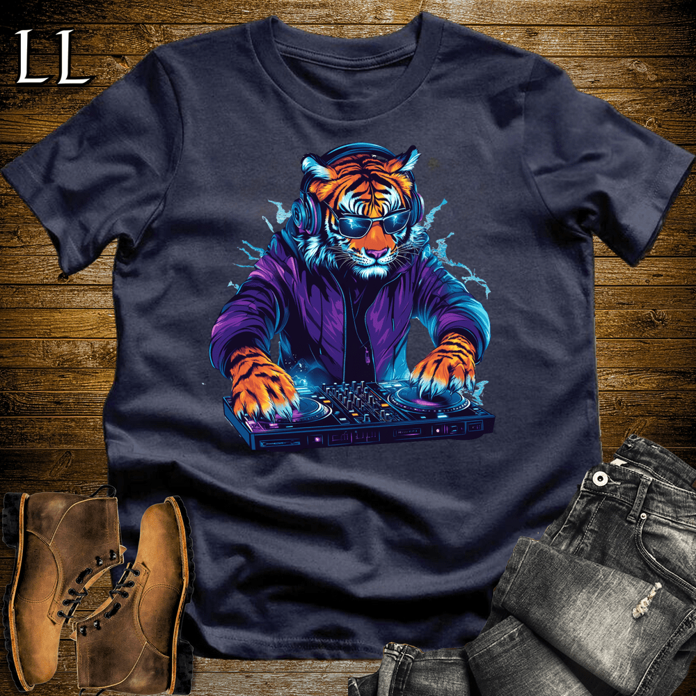 Party Animal Dj Tiger - Navy - LegacyLayers