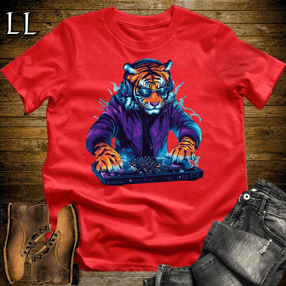 Party Animal Dj Tiger - Red - LegacyLayers