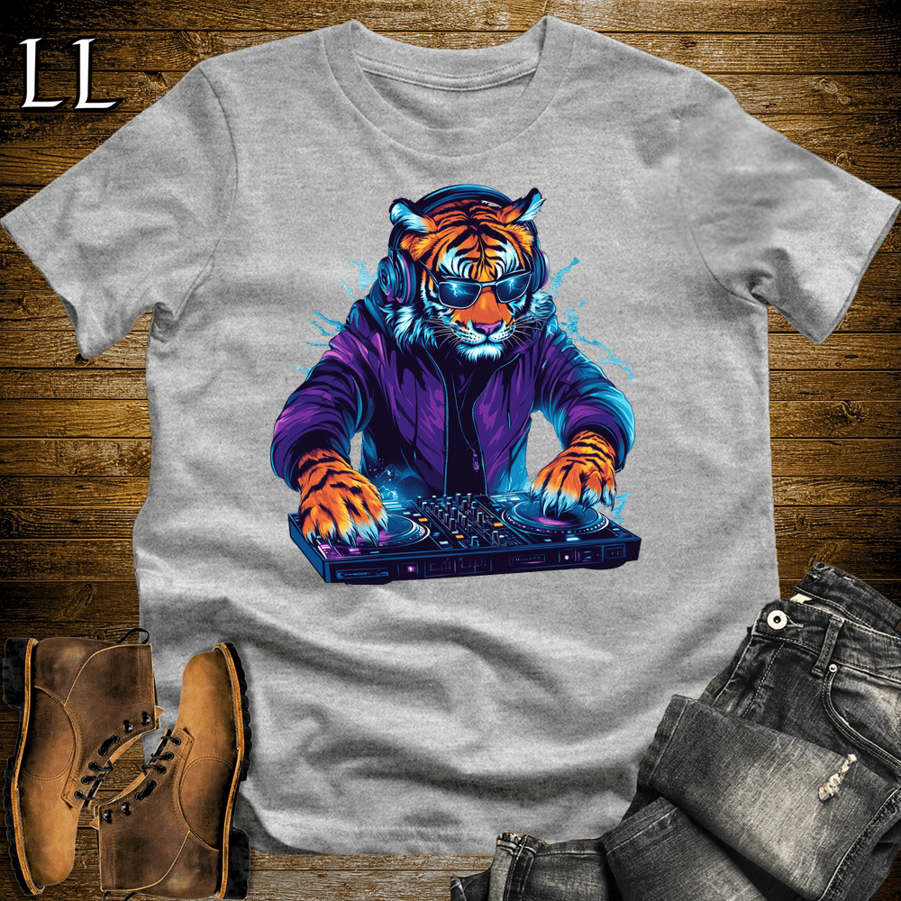 Party Animal Dj Tiger - Sport Grey - LegacyLayers