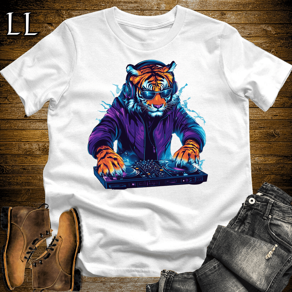 Party Animal Dj Tiger - White - LegacyLayers