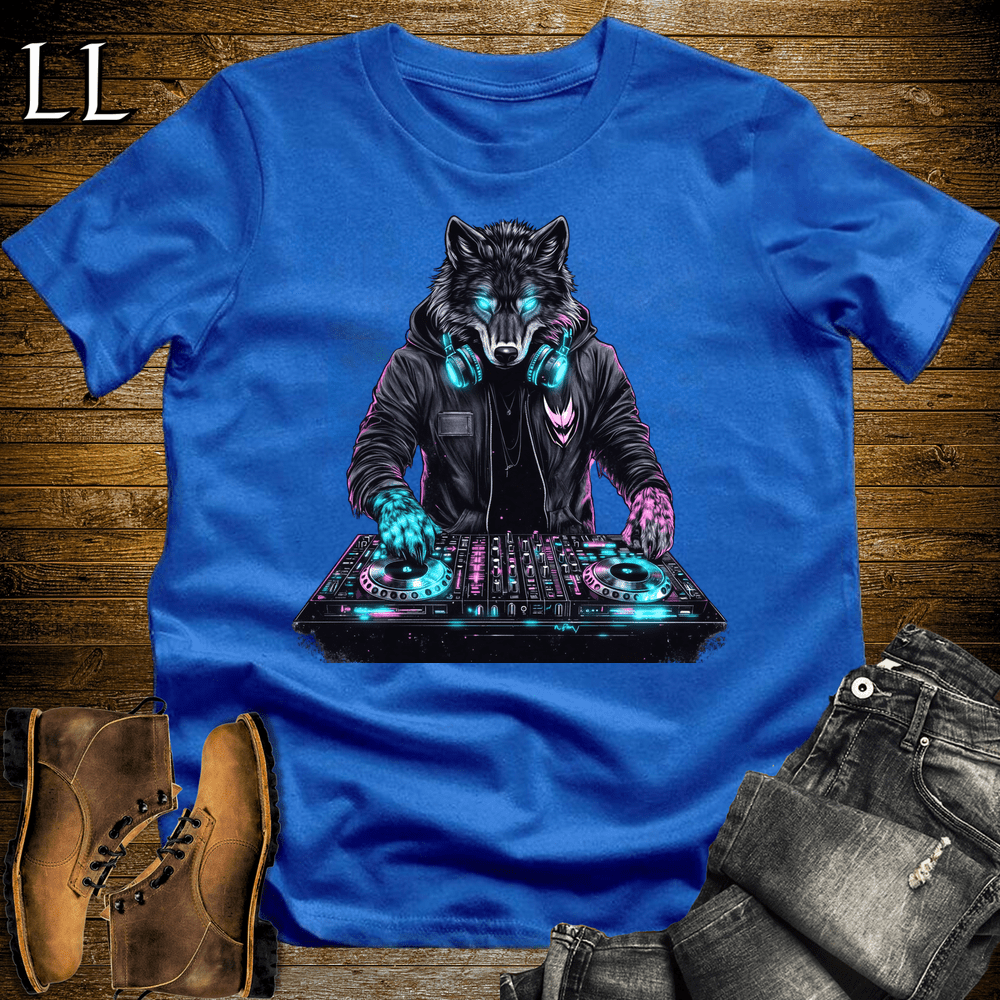 Party Animal Dj Wolf - Royal - LegacyLayers