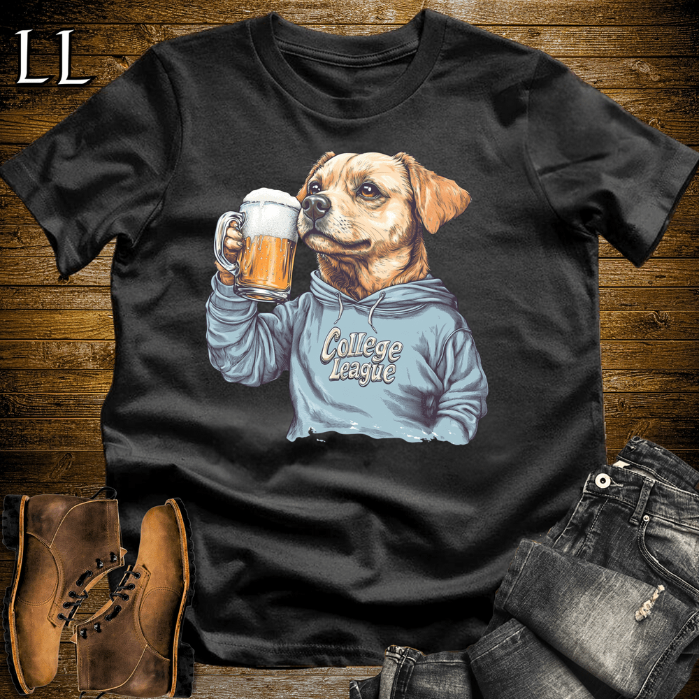 Party Animal Dog Beer Enjoyer - Black - LegacyLayers