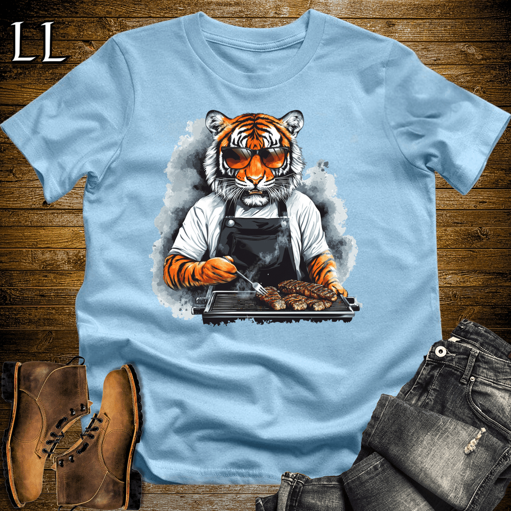 Party Animal Grill Tiger - Light Blue - LegacyLayers