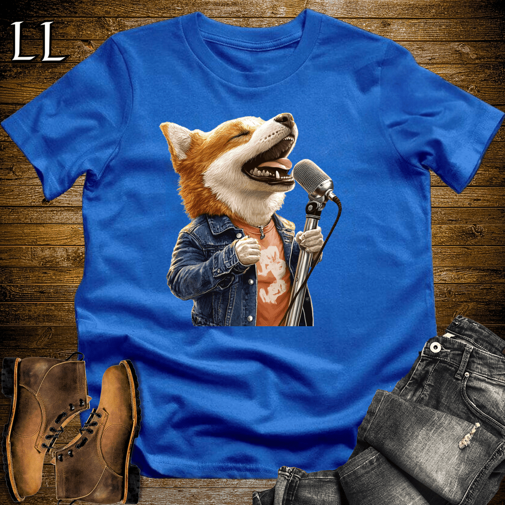 Party Animal Karaoke Dog - Royal - LegacyLayers