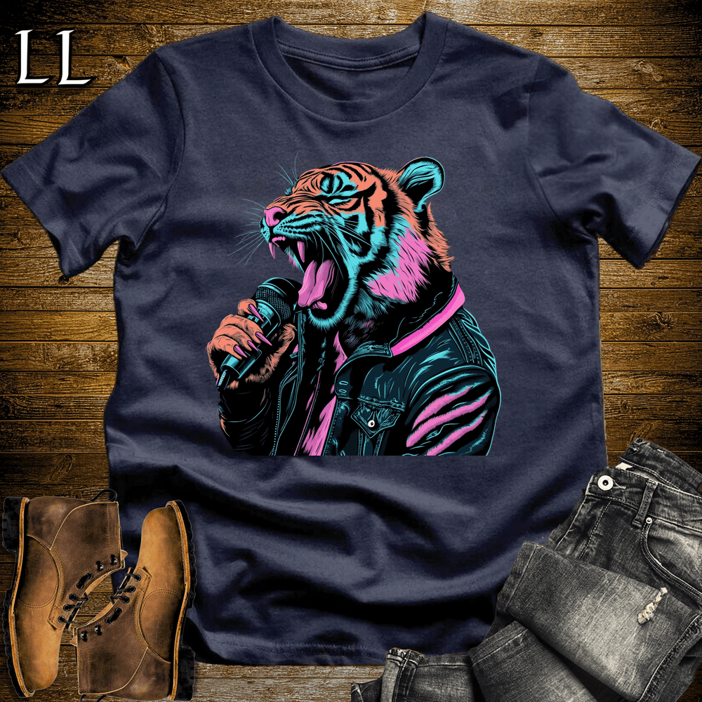 Party Animal Karaoke Tiger - Navy - LegacyLayers