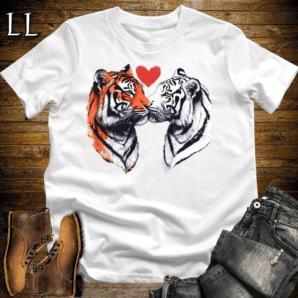 Party Animal Kiss Me Tiger - White - LegacyLayers