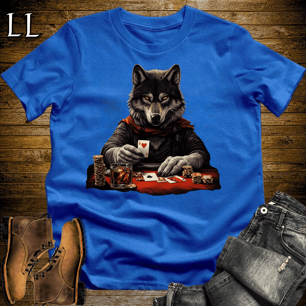 Party Animal Poker Wolf - Royal - LegacyLayers
