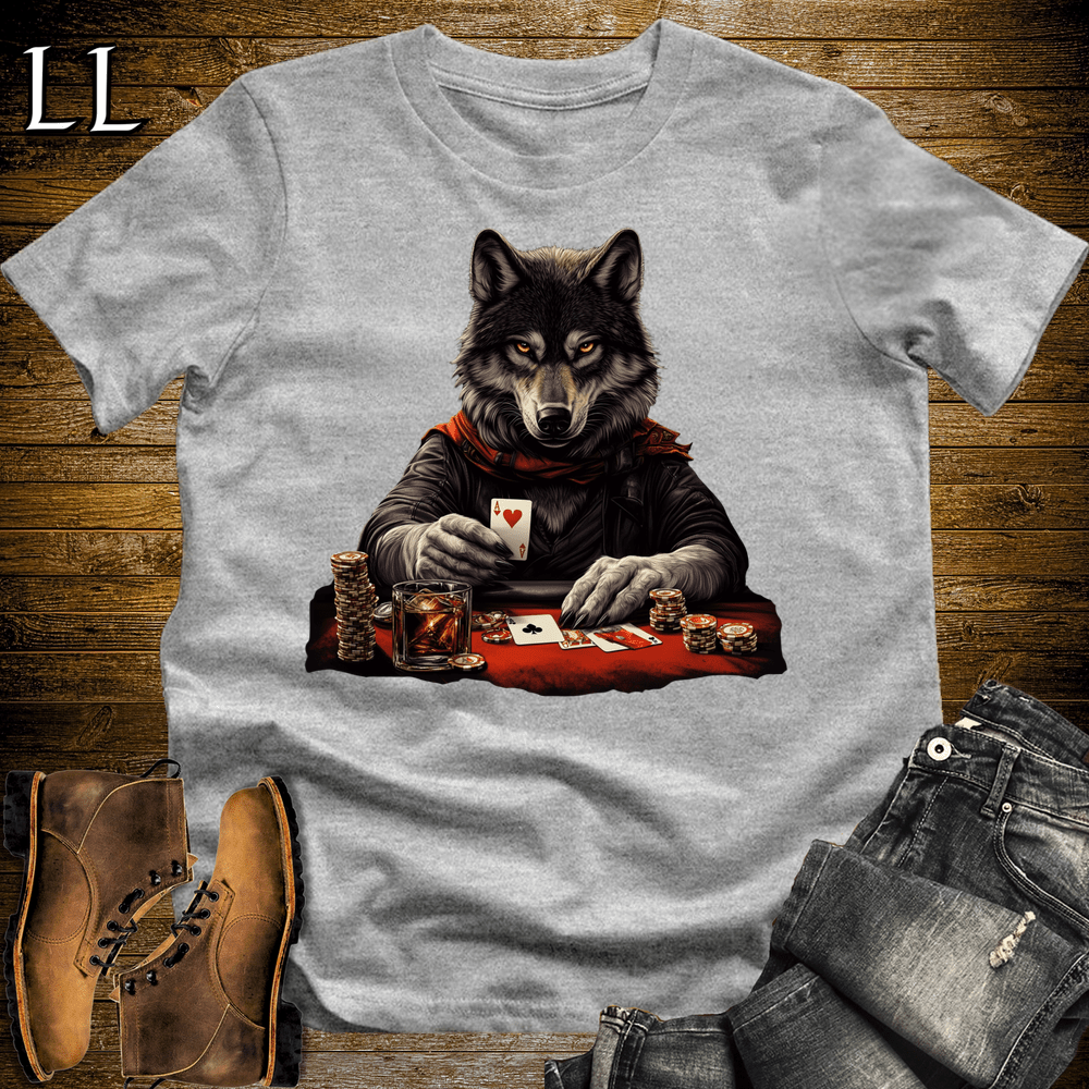 Party Animal Poker Wolf - Sport Grey - LegacyLayers