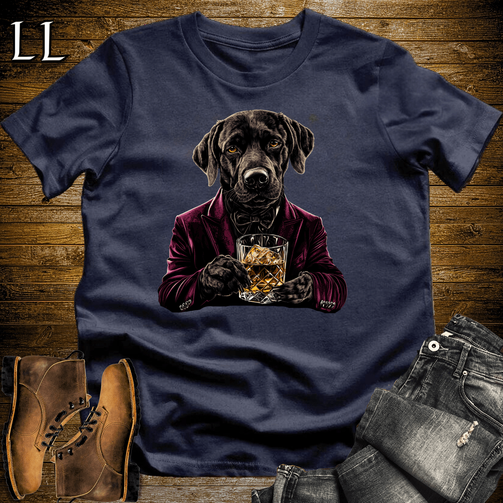 Party Animal Whiskey Dog - Navy - LegacyLayers