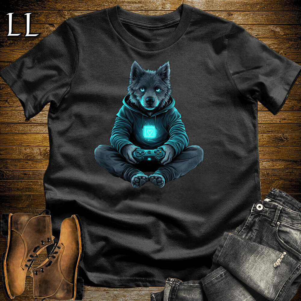 Party Animals Gaming Night Dog - Black - LegacyLayers