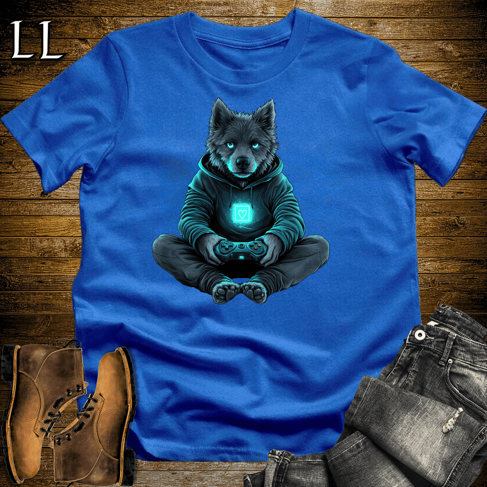 Party Animals Gaming Night Dog - Royal - LegacyLayers